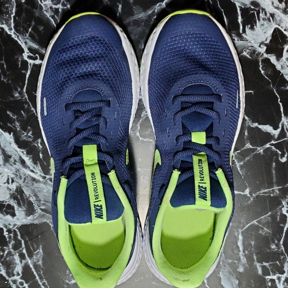 Nike Revolution Blue Running Sneakers - Picture 2 of 5